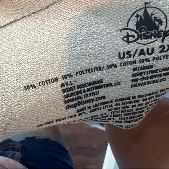 3/$30 🍂 Disney Parks Dose Of Disney Sweat Short Overalls Shortalls Romper - Picture 10 of 10